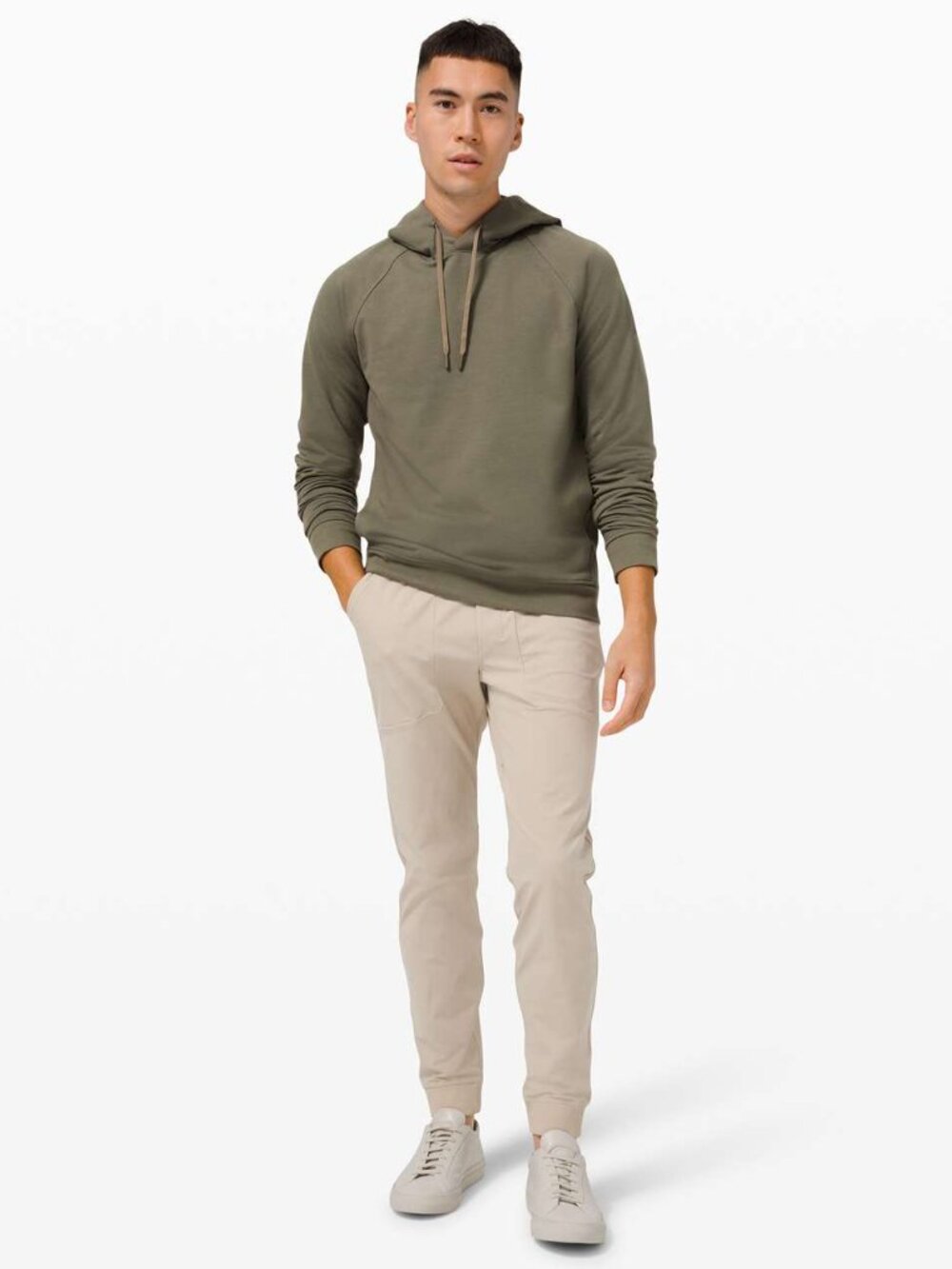 Lululemon City Sweat Pullover Hoodie Army Green Size XL